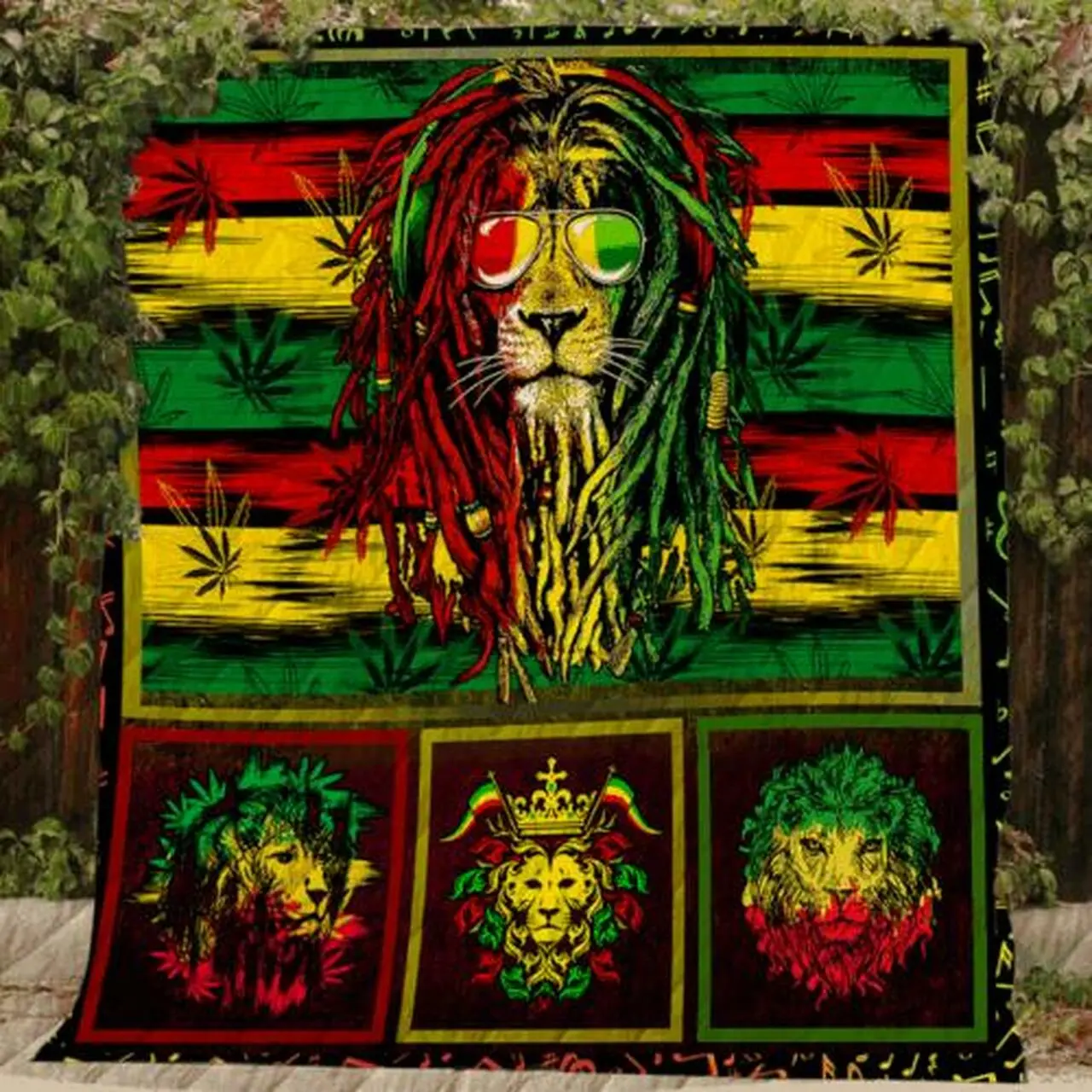 Lion Rt 2 Quilt R171 Quilt and Home Decor