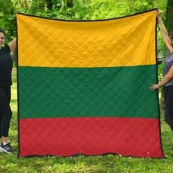 Lithuania Premium Quilt A03  Quilt and Home Decor