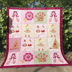 Little Dancer Quilt Blanket Tt99  Quilt and Home Decor