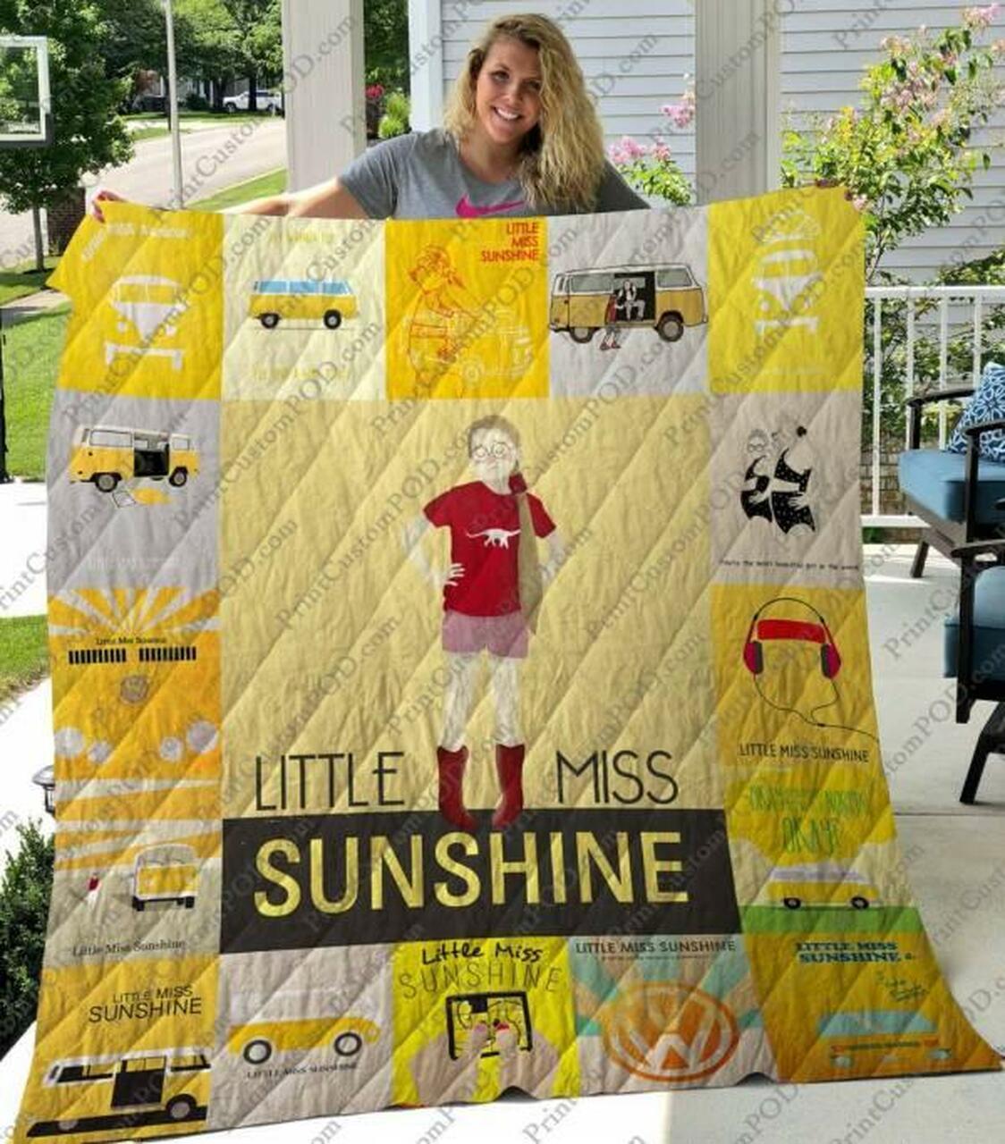 Little Miss Sunshine Quilt Blanket M040616 Quilt and Home Decor