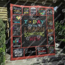 Live Love Teach Quilt Blanket Ylt6  Quilt and Home Decor