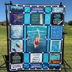 Living In The Fast Lane Quilt Blanket Lv01  Quilt and Home Decor