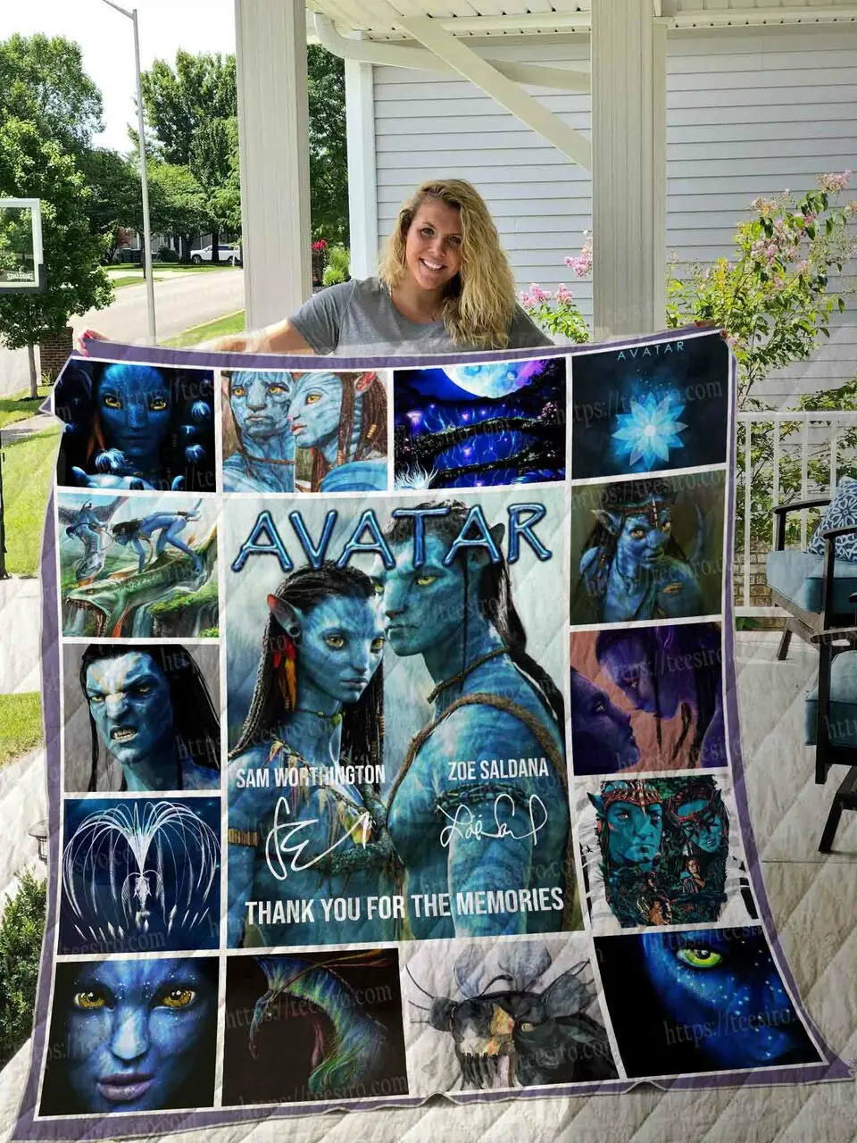 Ll Avatar Movie Quilt Blanket and Home Decor