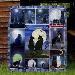 LL Cat Quilt Blanket Ver 01 and Home Decor