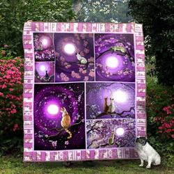 Ll  Cat Quilt Blanket Ver 13 and Home Decor