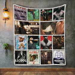 Ll Cool J Album Covers Quilt Blanket and Home Decor