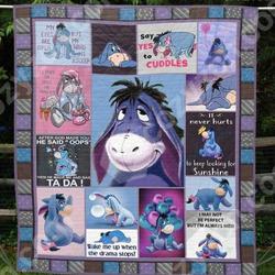 Ll Eeyore Quilt Blanket and Home Decor