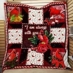 Ll I Am Always With You Quilt Blanket and Home Decor