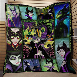 Ll Maleficent - Quilt Blanket and Home Decor