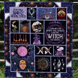 Ll Moon Child Quilt Blanket and Home Decor