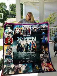 Ll X Men Quilt Blanket and Home Decor