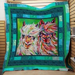 Llama Cla1610670Q Quilt Blanket and Home Decor