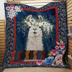 Llama Quilt Blanket Dhc05021144Td and Home Decor