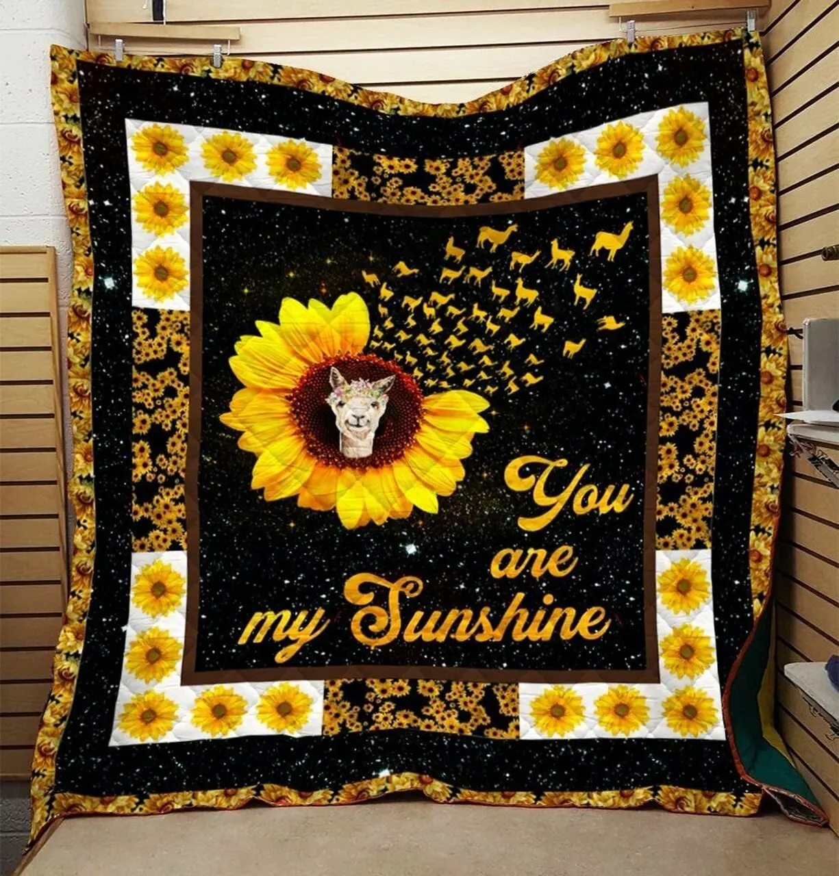 Llama Quilt Blanket Dhc0910702Vt and Home Decor