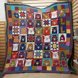 Llama What You Notice Quilt Blanket Dhc0201201273Td and Home Decor