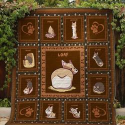 Loaf Corgi Quilt and Home Decor