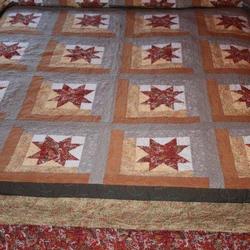 Log Cabin Star Hur Quilt to and Home Decor