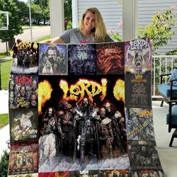 Lordi Quilt Blanket and Home Decor