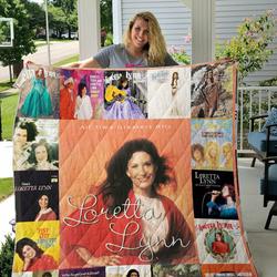 Loretta Lynn Albums Quilt Blanket For Fans Ver 17 3 and Home Decor