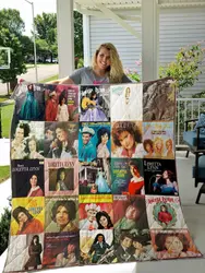 Loretta Lynn Quilt Blanket For Fans Ver 25 and Home Decor
