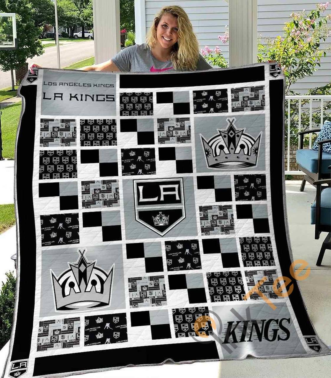 Los Angeles Kings Ver2 Blanket TH2906 Quilt and Home Decor