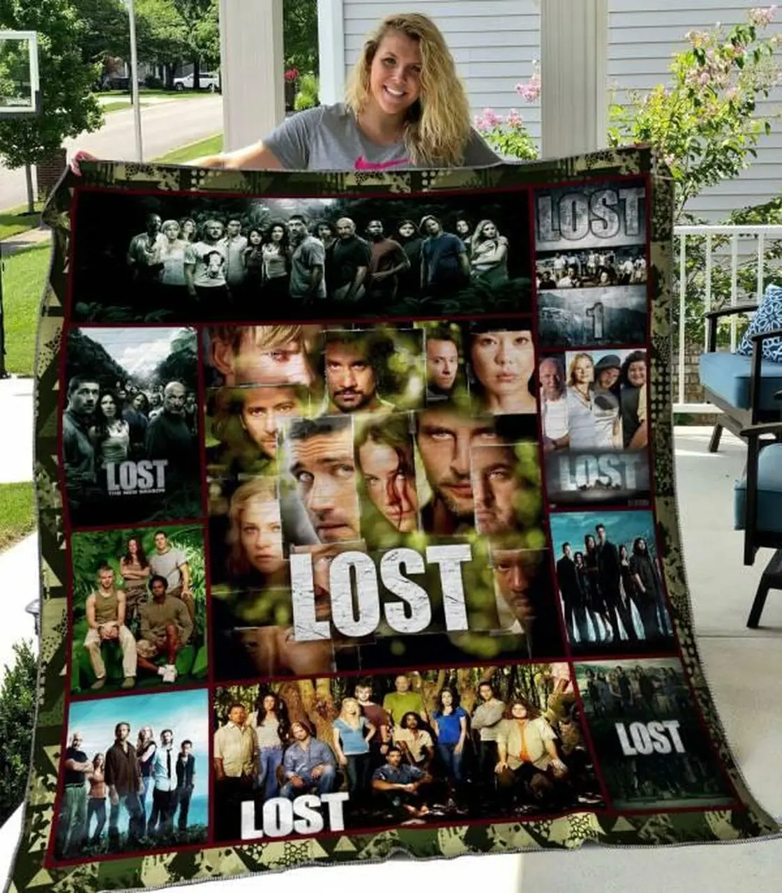 Lost Quilt Blanket Hvt040613 Quilt and Home Decor
