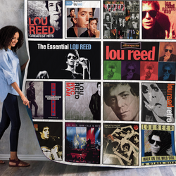 Lou Reed Compilations Albums Quilt Blanket For Fans Ver 14 and Home Decor