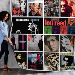 Lou Reed Complication Albums Quilt Blanket For Fans Ver 14 and Home Decor