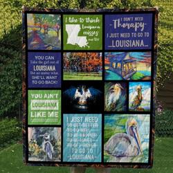 Louisiana Cl14100293Mdq Quilt Blanket and Home Decor