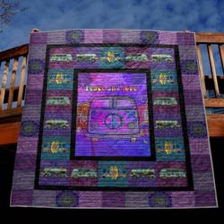 Love And Peace Hur Quilt Bevrmc and Home Decor