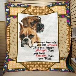 Love Boxer Quilt Blanket  Quilt and Home Decor