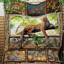 Love Cheetah Like Quilt Blanket and Home Decor
