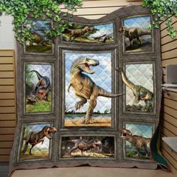 Love Dinosaur Like Quilt Blanket and Home Decor