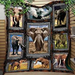 Love Elephant Like Quilt Blanket and Home Decor