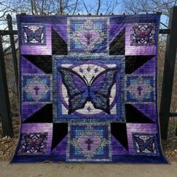Love Of Angels Butterfly Cla0710534Q Quilt Blanket and Home Decor