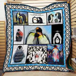 Love Penguin Ah Quilt Derqzo and Home Decor