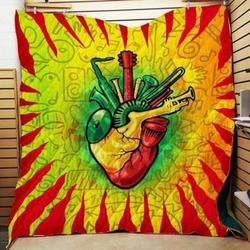 Love Reggea Quilt R174 and Home Decor