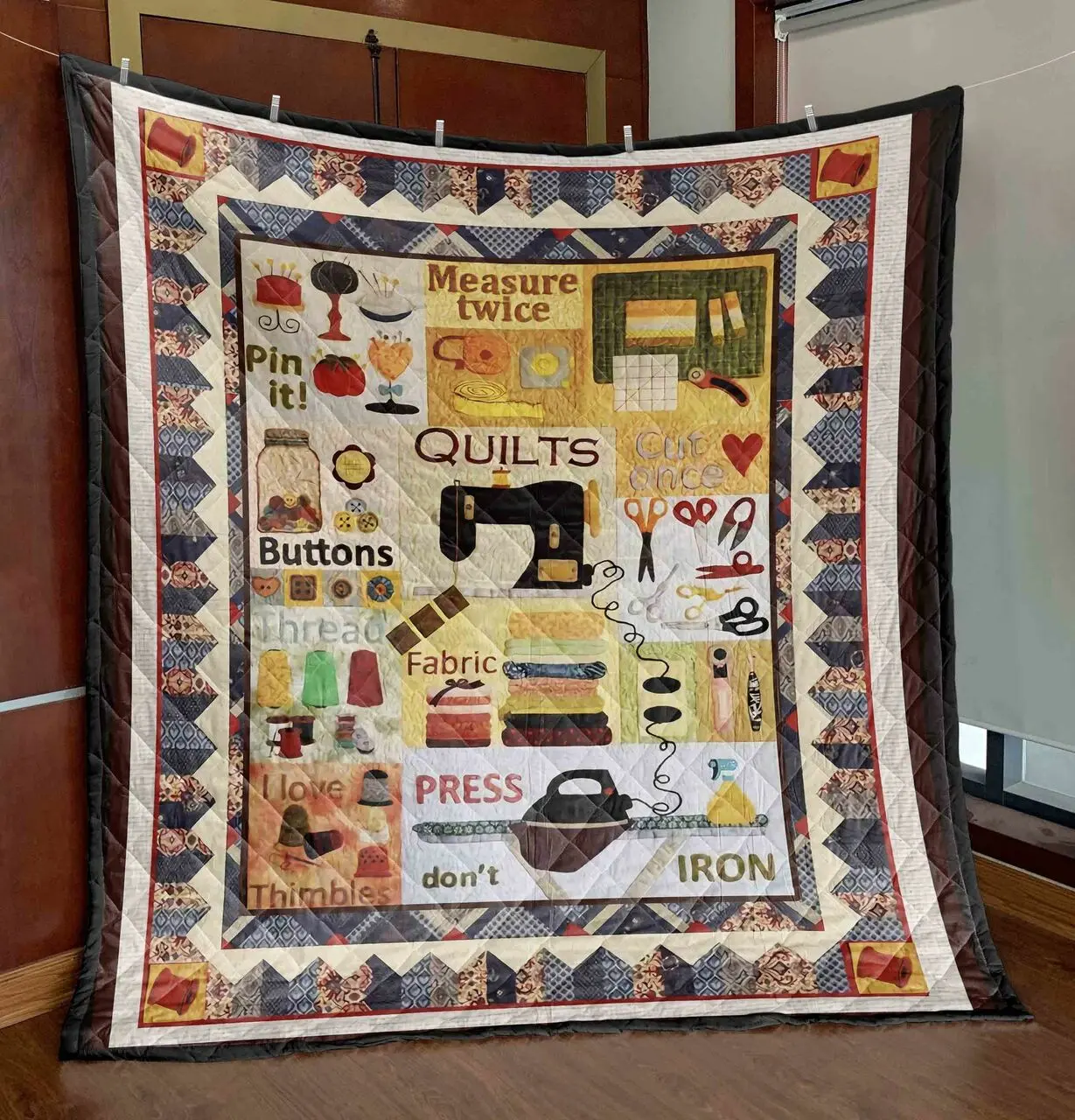 Love Sewing Hur Quilt qo and Home Decor