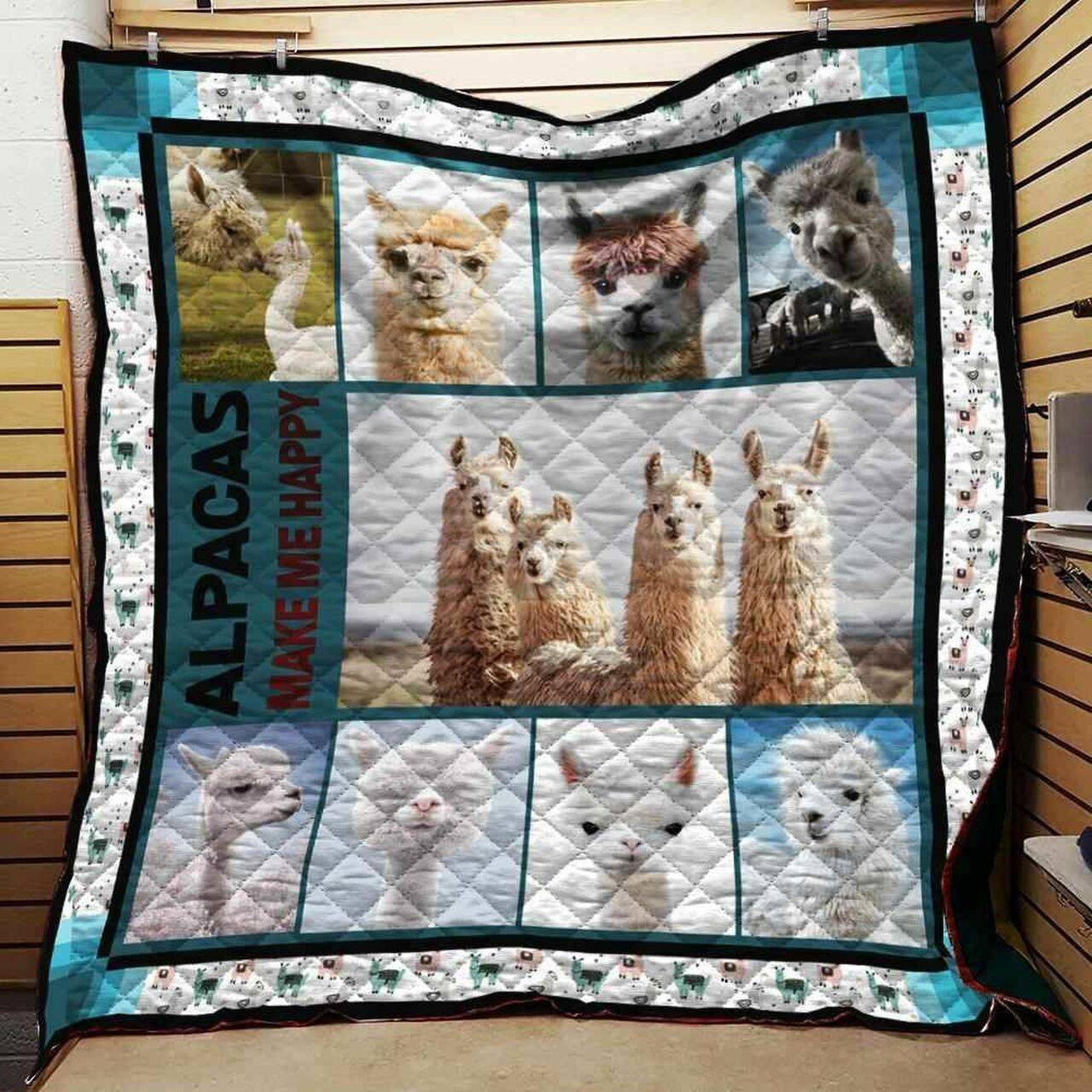 Lovely Alpaca Blanket Th1707 Quilt and Home Decor