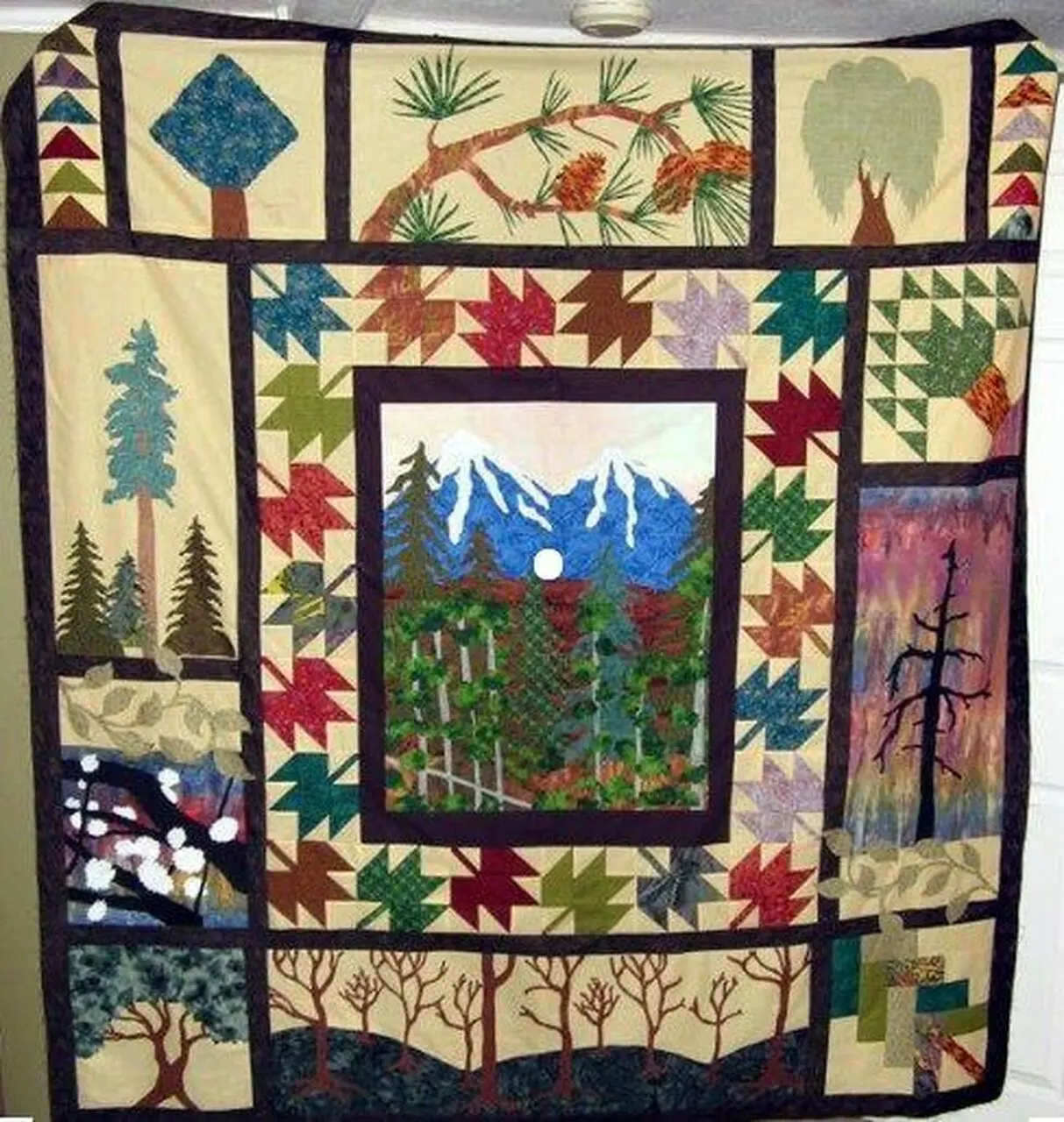 Lovely Landscape Cla1710417Q Quilt Blanket and Home Decor