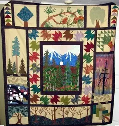 Lovely Landscape Cla1710417Q Quilt Blanket and Home Decor