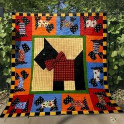 Lovely Scottie Hur Quilt Cysiah and Home Decor