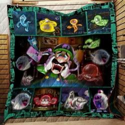Luigi’S Mansion: Dark Moon Quilt and Home Decor