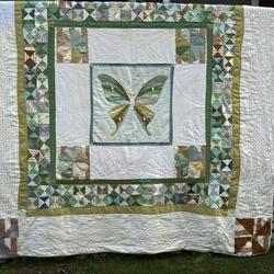Luna Moth Clm020723 Quilt Blanket and Home Decor