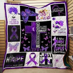 Lupus Awareness Cl2100316Mdq Quilt Blanket and Home Decor