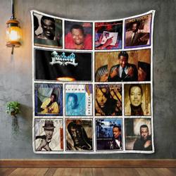 Luther Vandross Quilt Blanket and Home Decor