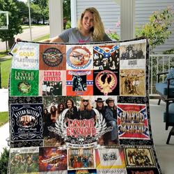 Lynyrd Skynyrd All Albums Quilt Blanket and Home Decor