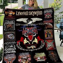 Lynyrd Skynyrd Blanket Th1507 Quilt and Home Decor