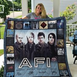 M Afi Quilt Blanket and Home Decor