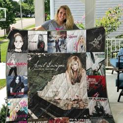 M Avril Lavigne Quilt Blanket For Fans Ver 17 and Home Decor